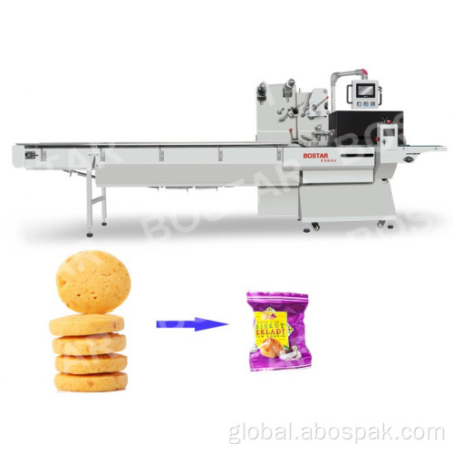 Soda Crackers Packing Machine high speed biscuits automatic pillow packing machine Manufactory